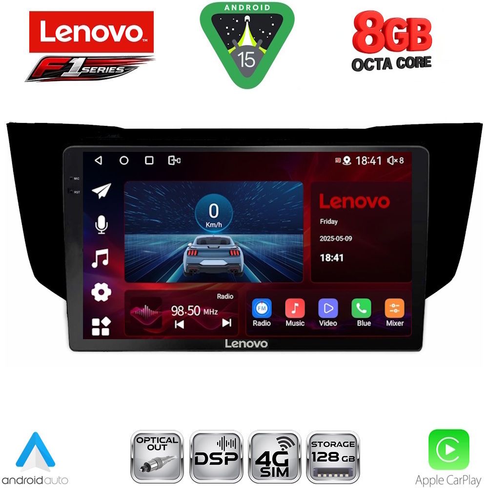 LENOVO SSR 10345BL_CPA (9inc) MULTIMEDIA TABLET for LEXUS RX 300 – 400 mod. 2003-2008