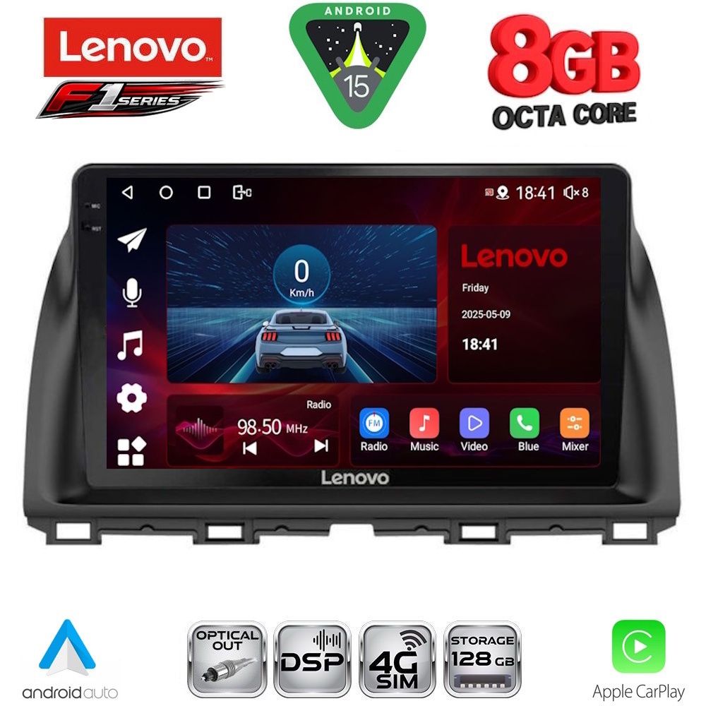 LENOVO SSR 10380_CPA (10inc) MULTIMEDIA TABLET for MAZDA CX5 mod. 2013-2017