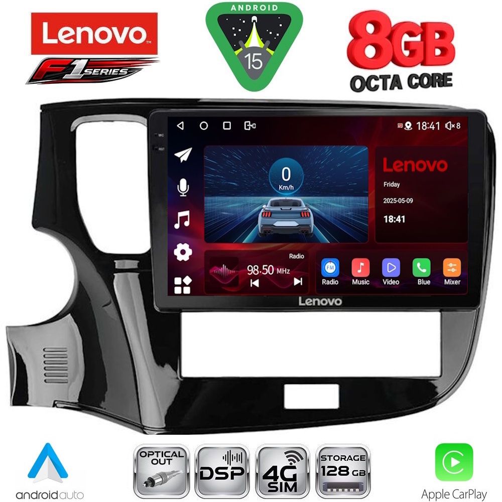 LENOVO SSR 10440_CPA (10inc) MULTIMEDIA TABLET for MITSUBISHI OUTLANDER mod. 2020-2022