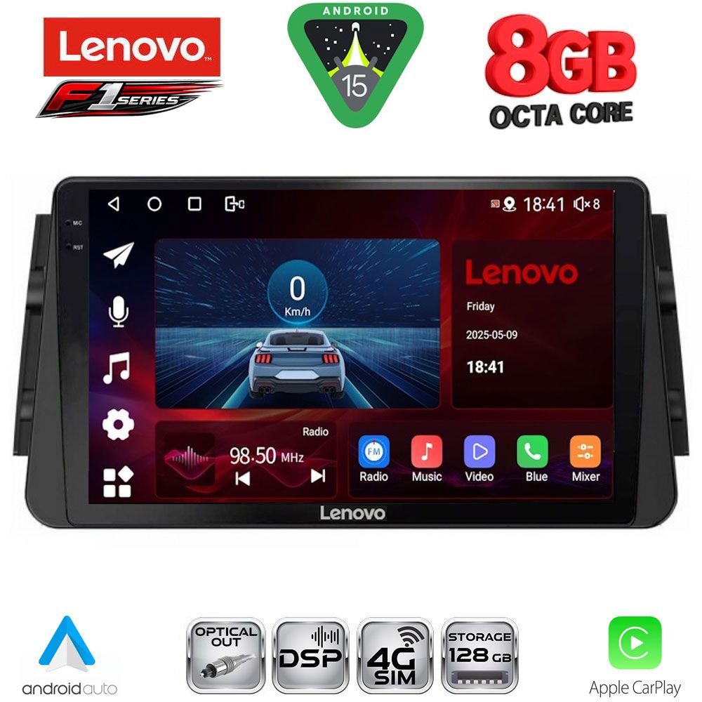 LENOVO SSR 10460_CPA (9inc) MULTIMEDIA TABLET for NISSAN MICRA mod. 2017-2025