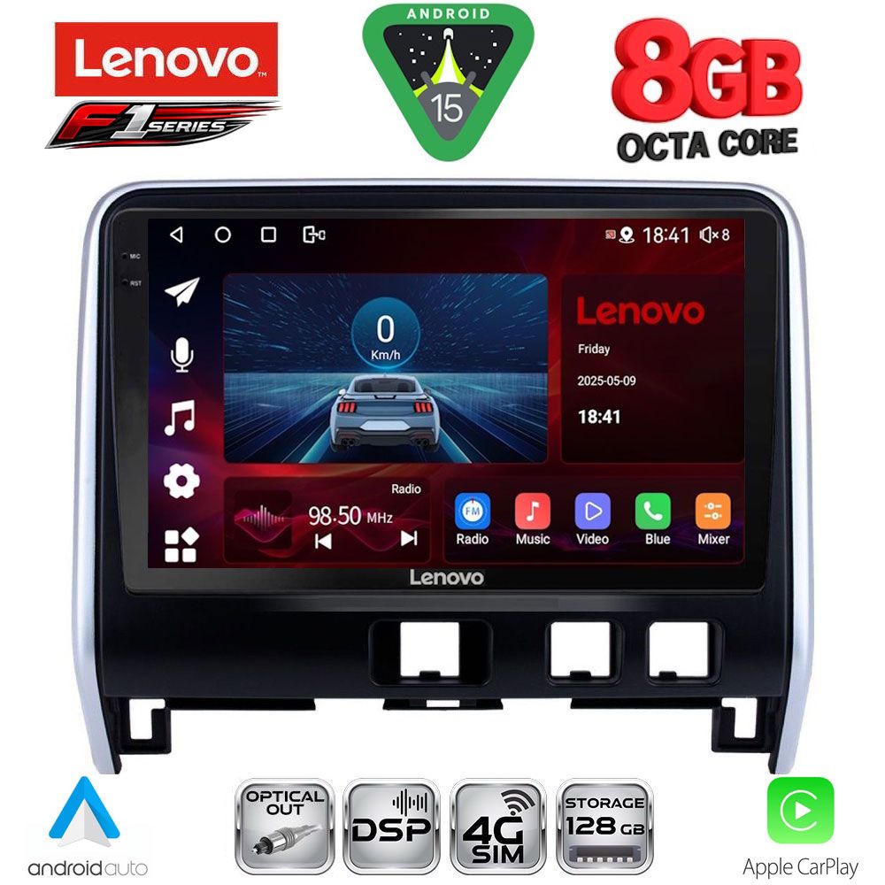 LENOVO SSR 10471_CPA (10inc) MULTIMEDIA TABLET for NISSAN SERENA mod. 2016-2022