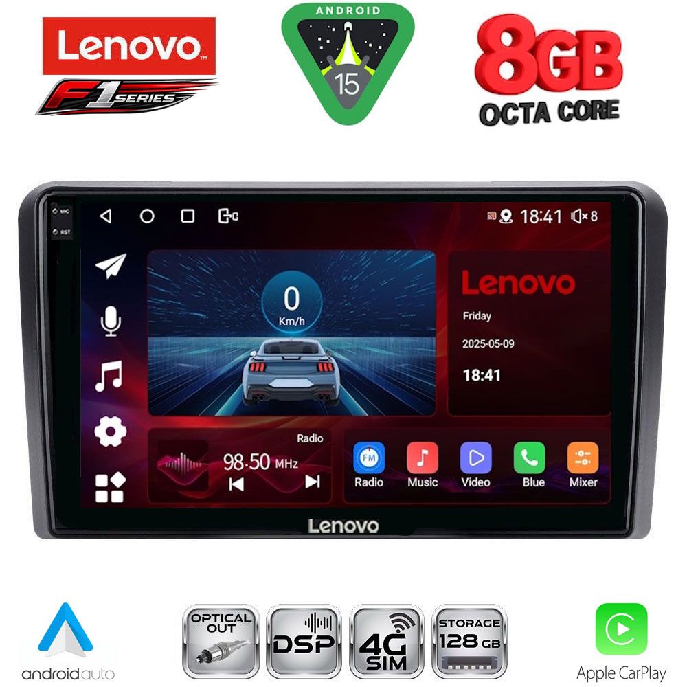 LENOVO SSR 10481BL_CPA (9inc) MULTIMEDIA TABLET for OPEL ALL mod. 2004-2014 (BLACK)