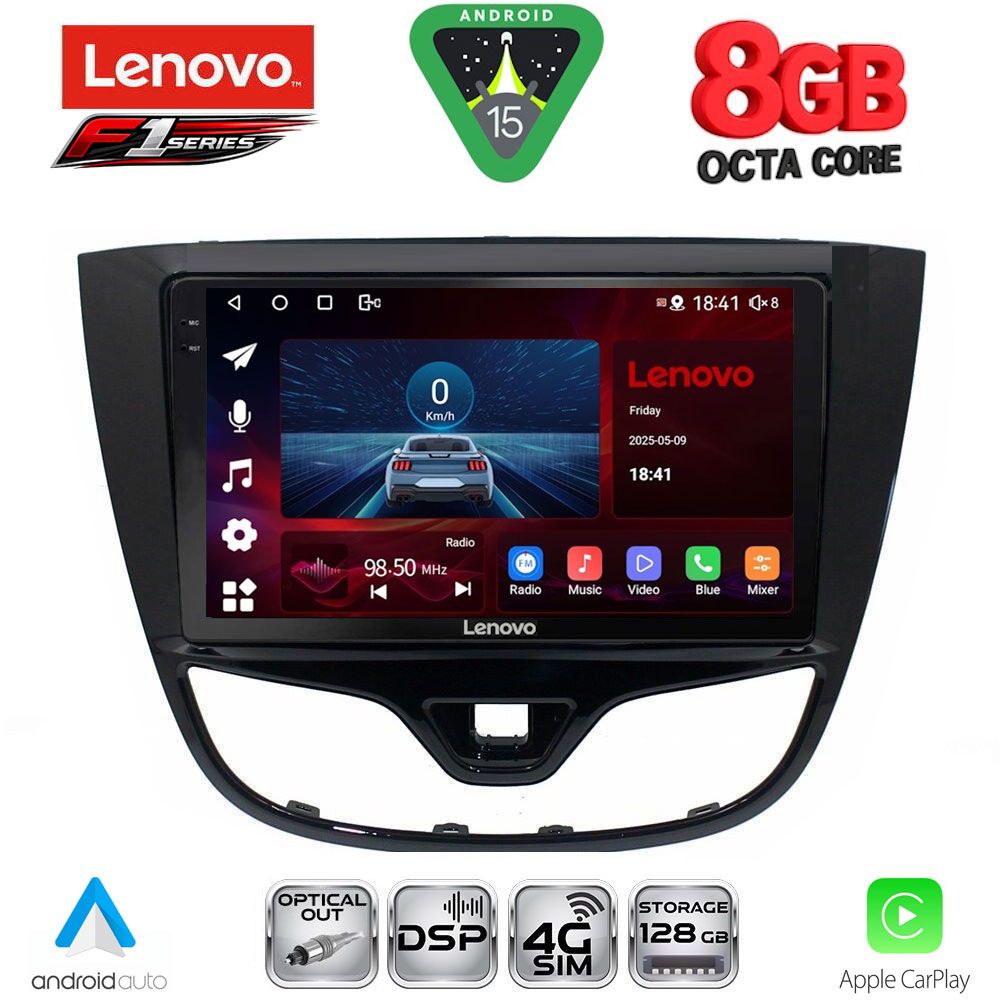 LENOVO SSR 10489_CPA (10inc) MULTIMEDIA TABLET for OPEL KARL mod. 2014-2019