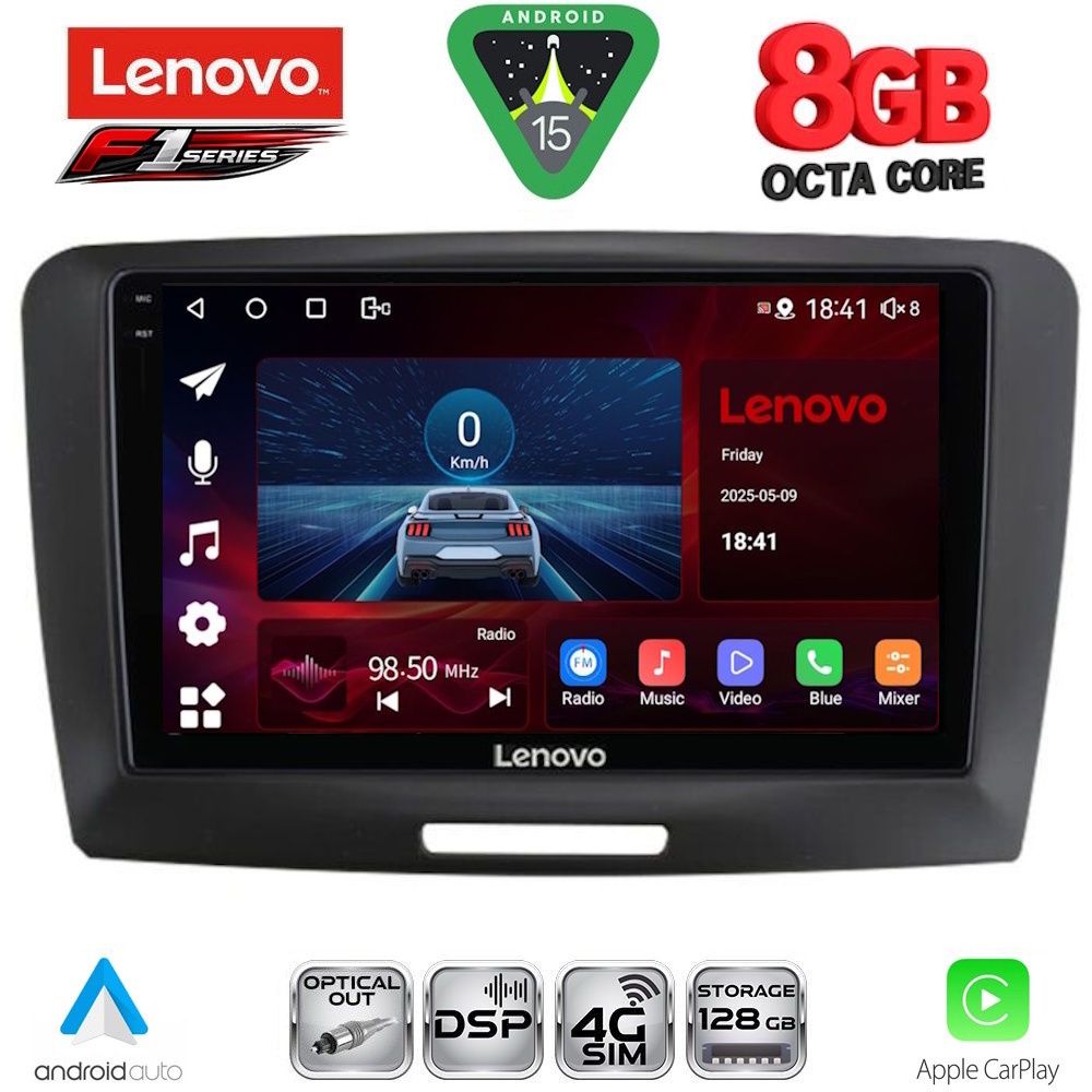 LENOVO SSR 10604A_CPA (9inc) MULTIMEDIA TABLET for SKODA SUPERB mod. 2008-2015