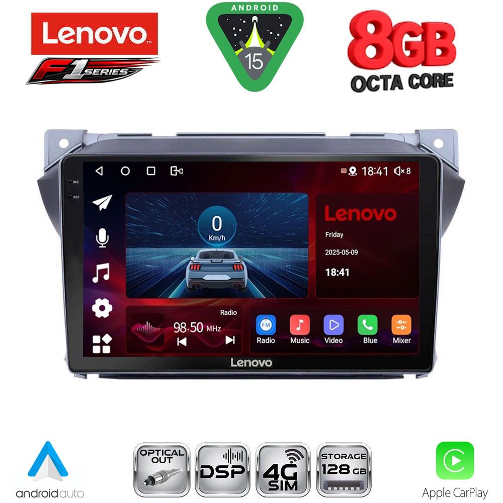 LENOVO SSR 10670_CPA (9inc) MULTIMEDIA TABLET for SUZUKI ALTO - NISSAN PIXO 2009>