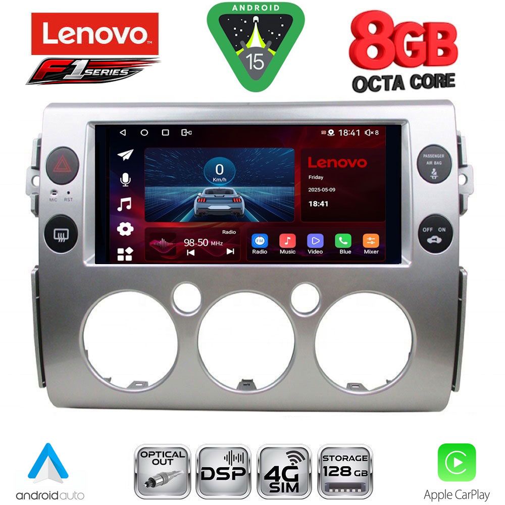 LENOVO SSR 10717_CPA (9inc) MULTIMEDIA TABLET for TOYOTA FJ CRUISER mod. 2007-2013