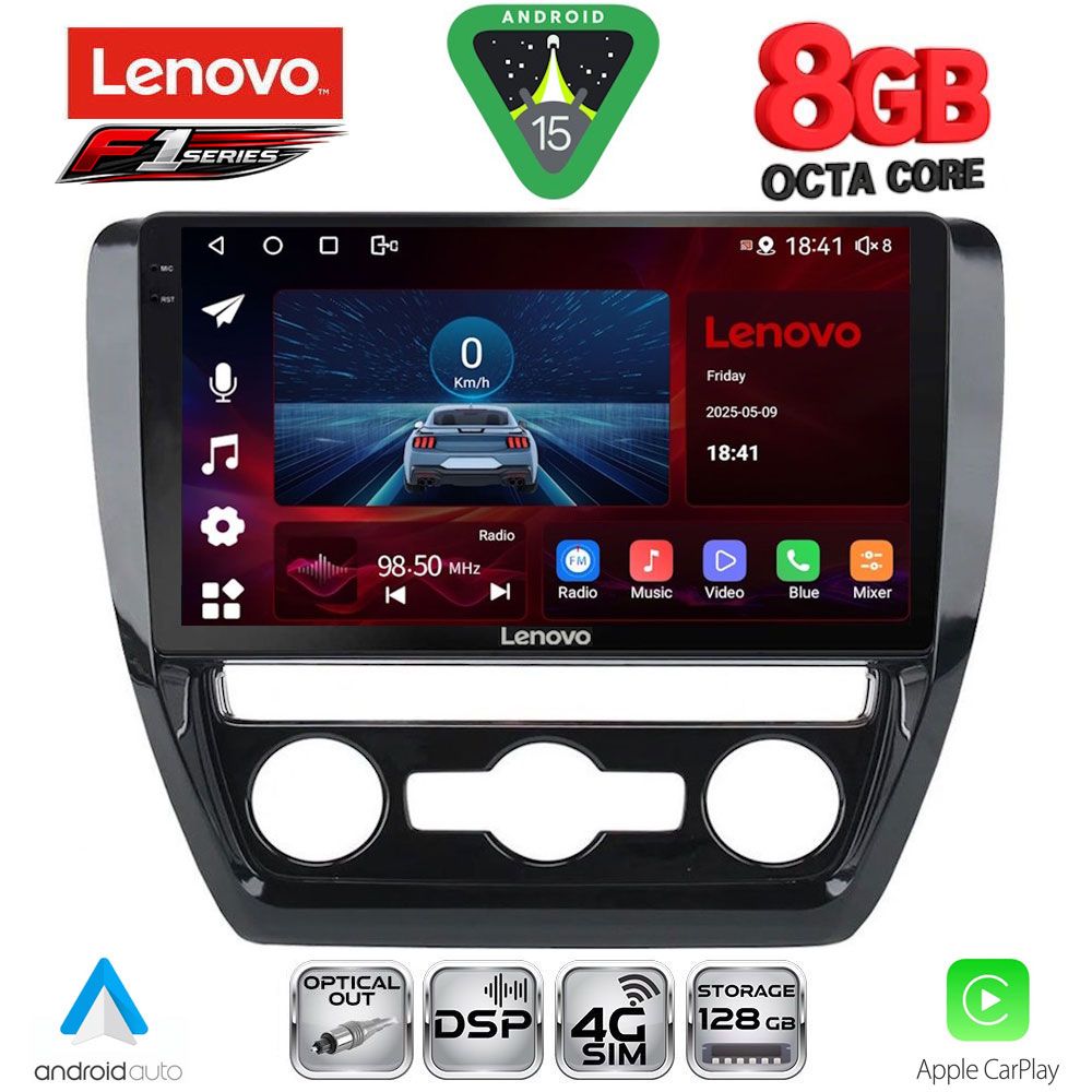 LENOVO SSR 10741_CPA (10inc) MULTIMEDIA TABLET for VW JETTA mod. 2010-2016