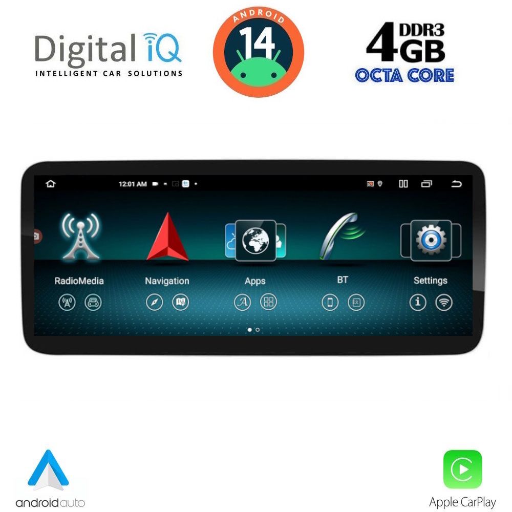 DIGITAL IQ TOP 15998A_CPA (10.25inc) (NTG 4.5) MULTIMEDIA SYSTEM for MERCEDES G (W463) mod. 2012-2016