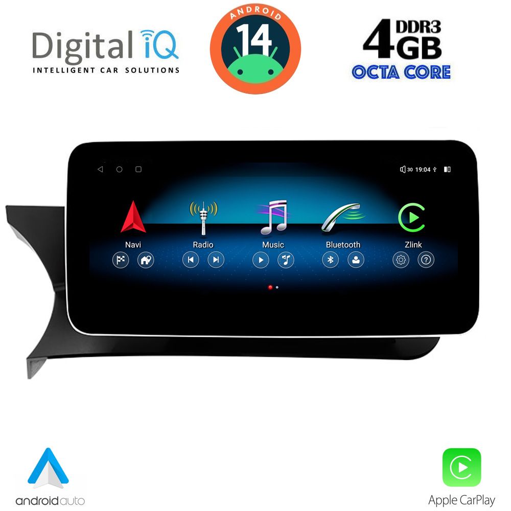 DIGITAL IQ TPK 16985_CPA (10.25'') MULTIMEDIA SYSTEM for MERCEDES C (W204) mod. 2011-2014