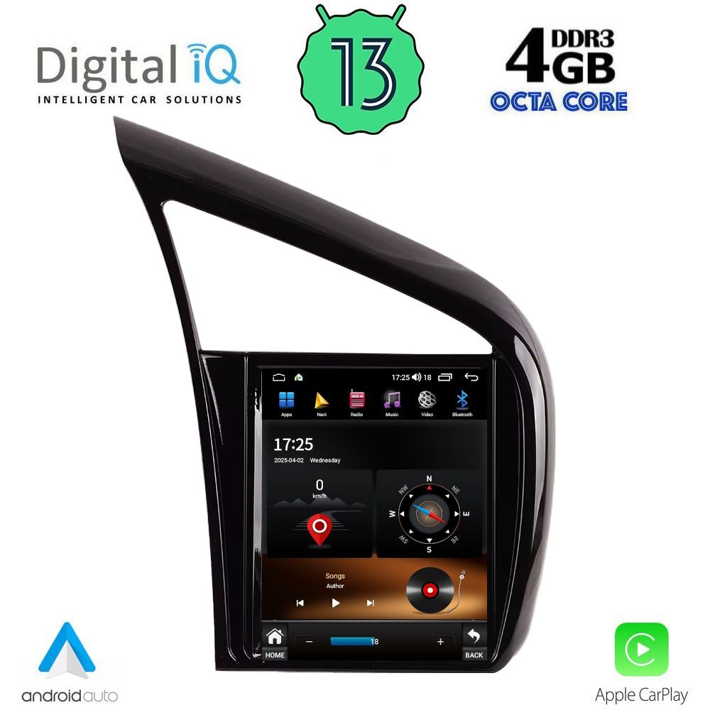 DIGITAL IQ TPF 1903_CPA (9.7inc) MULTIMEDIA SYSTEM for AUDI R8 mod. 2006-2015