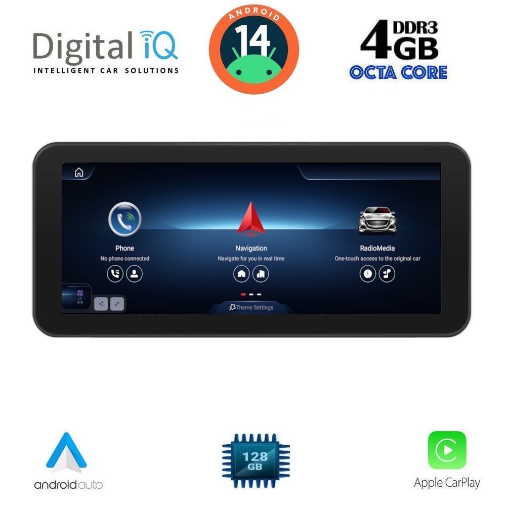 DIGITAL IQ TPG 15986_CPA (10.25inc) (NTG 5) MULTIMEDIA SYSTEM for MERCEDES C (W205) mod. 2014-2021