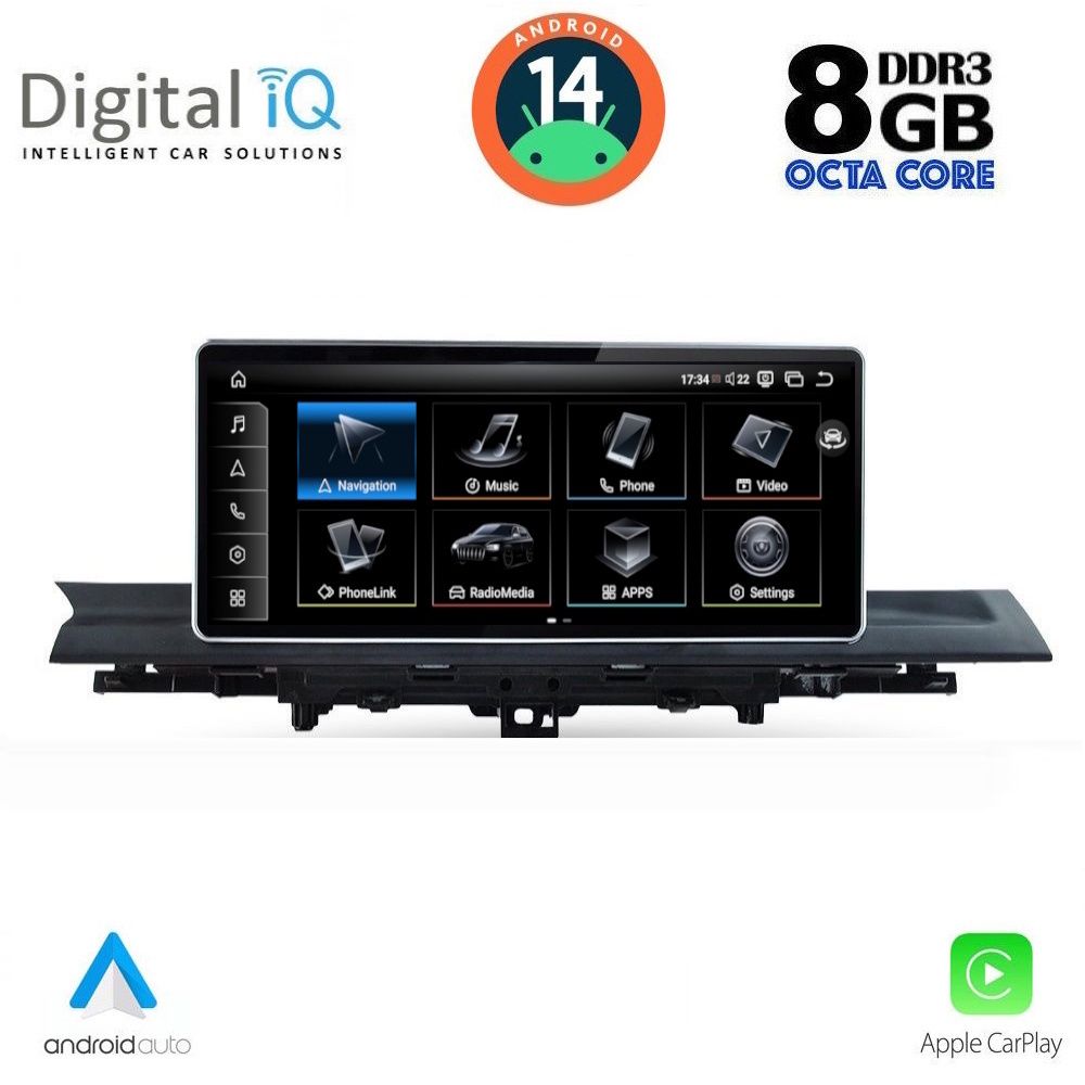 DIGITAL IQ TPK 16921_CPA (10.25'') MULTIMEDIA SYSTEM for AUDI A4 – Α5 mod. 2016-2024