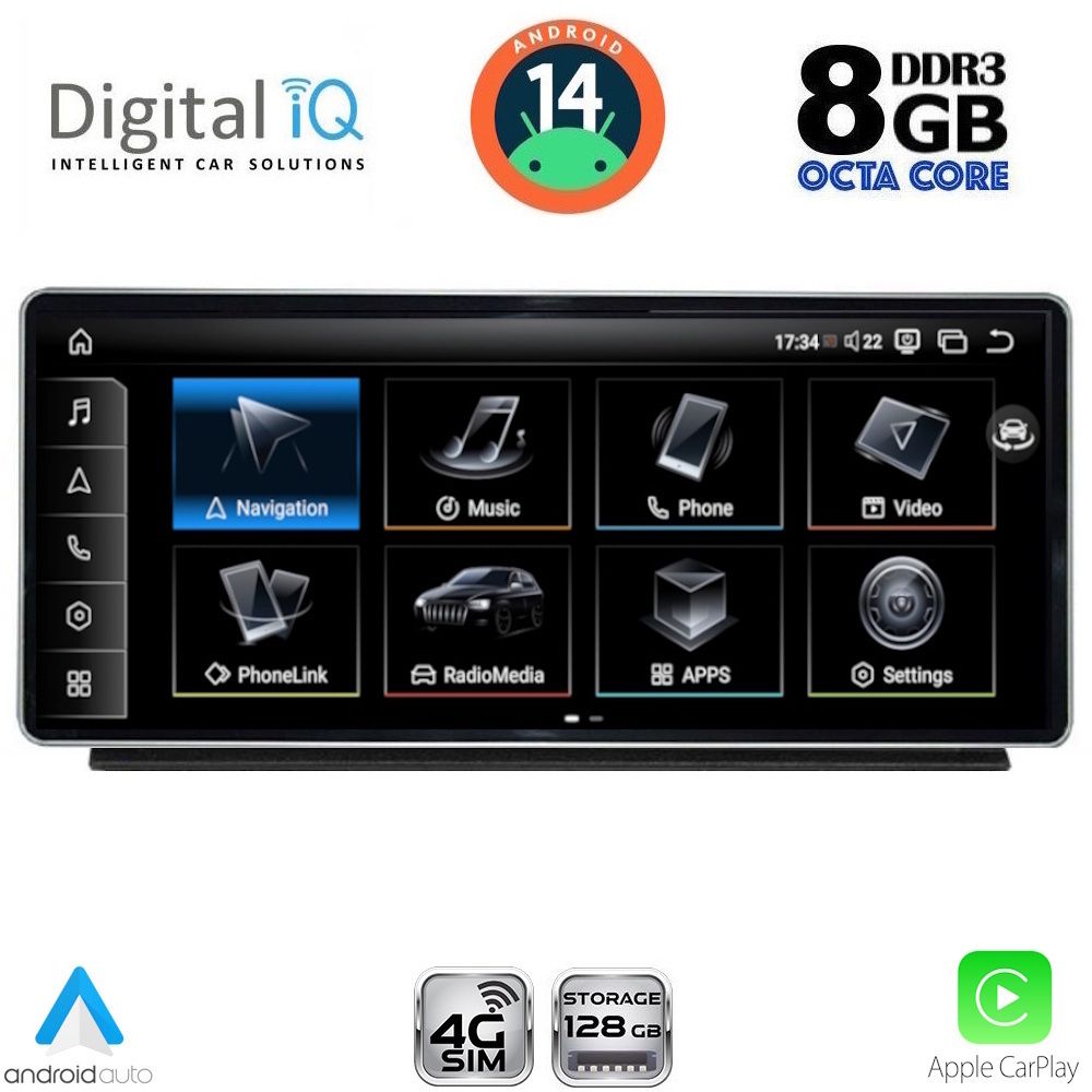 DIGITAL IQ TPK 17939_CPA (12.3inc) MULTIMEDIA SYSTEM for AUDI Q2 mod. 2017-2023