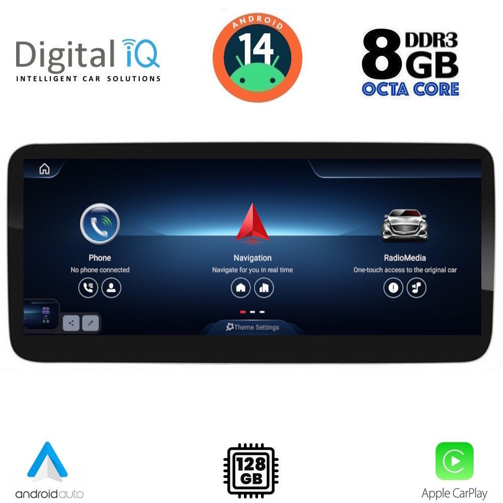 DIGITAL IQ TPK 17986_CPA (12.3inc) (NTG 5) MULTIMEDIA SYSTEM for MERCEDES C (W205) mod. 2014-2021