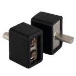 Αντάπτορας ενισχυτή 10mm²/8GA to 1x6mm²/10GA Brass core, Satin nickel plated Auto-Connect 720TB1082 ΖΕΥΓΟΣ
