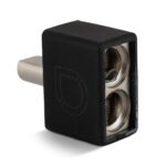 Αντάπτορας ενισχυτή 2x50mm²/0GA to 1x35mm²/4GA Brass core, Satin nickel plated Auto-Connect 720TB5002 -1 τεμάχιο