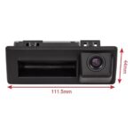 Bizzar Audi A3 8V, A4 B9, VW MQB Κάμερα Χειρολαβής AHD720 και CVBS - Image 2