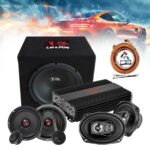 BH-4CHPACK3 Πλήρες ηχοσύστημα Bass Habit  και δώρο kit καλωδίωσης