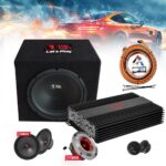 BH-4CHPACK5SPL Πλήρες ηχοσύστημα Bass Habit και δώρο kit καλωδίωσης