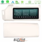 Bizzar OEM Range Rover Sport L494 2013-2016 8core Android13 8+128GB Navigation Multimedia 12.3" (Άσπρο χρώμα)