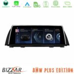 Bizzar Plus Edition BMW 5 Series F10 CIC Android14 8Core (8+128GB) Navigation Multimedia 10.25" HD Anti-reflection (POP-Up Style)