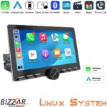 Bizzar 1DIN Deck Multimedia Deckless 11" με Carplay/AndroidAuto CA106W