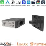 Bizzar 1DIN Deck Multimedia Deckless 11" με Carplay/AndroidAuto CA106W - Image 2