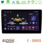 Bizzar F Series 8Core Android14 4+64GB Fiat Panda 2003-2012 Navigation Multimedia Tablet 9" Με Carplay & Android Auto