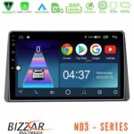 Bizzar ND3 Series 8Core Android15 2+64GB  Dacia Duster 2022-> Navigation Multimedia Tablet 9"