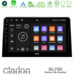 Clarion GL700 Lite Series 8Core Android11 2+32GB Peugeot Partner / Citroen Berlingo 2020-> Navigation Multimedia Tablet 10" Με Carplay & Android Auto