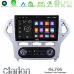 Clarion GL700 Lite Series 8Core Android11 2+32GB Ford Mondeo 2007-2011 (Auto A/C) Navigation Multimedia Tablet 10" Με Carplay & Android Auto
