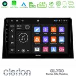 Clarion GL700 Lite Series 8Core Android11 6+128GB Peugeot Partner / Citroen Berlingo 2020-> Navigation Multimedia Tablet 10" Με Carplay & Android Auto