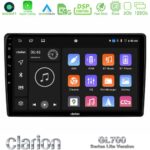 Clarion GL700 Lite Series 8Core Android11 6+128GB Ford Transit/Tourneo Custom 2019-2024 Navigation Multimedia Tablet 10" Με Carplay & Android Auto