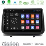Clarion GL300+ Series 4Core Android11 4+64GB Renault Clio 2005-2012 Navigation Multimedia Tablet 9"