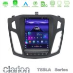 Clarion GL300 Tesla Series Android OS 8Core 4+64GB Ford Focus 2012-2018 Navigation Multimedia Tablet 9.7"