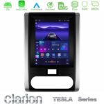 Clarion GL300 Tesla Series Android OS 8Core 4+64GB Nissan X-Trail T31 2008-2013 Navigation Multimedia Tablet 9.7"