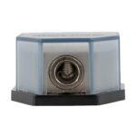 Distribution block 2x50mm² & 1x50mm² (0GA) stainless steel, nickle plated Auto-Connect 720DB12L1 - Image 2