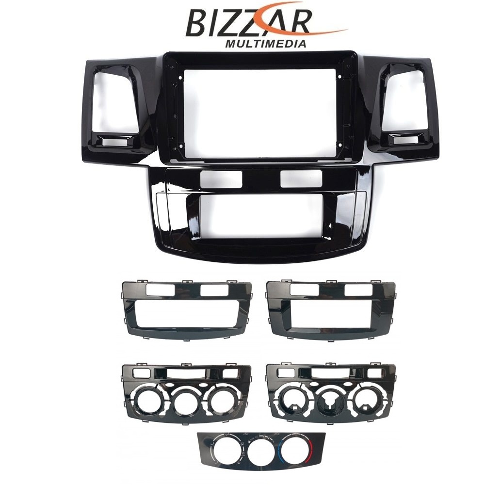 Πρόσοψη, Καλωδίωση & CANbus Box Για Toyota Hilux 2007-2016 Για Tablet 9"
