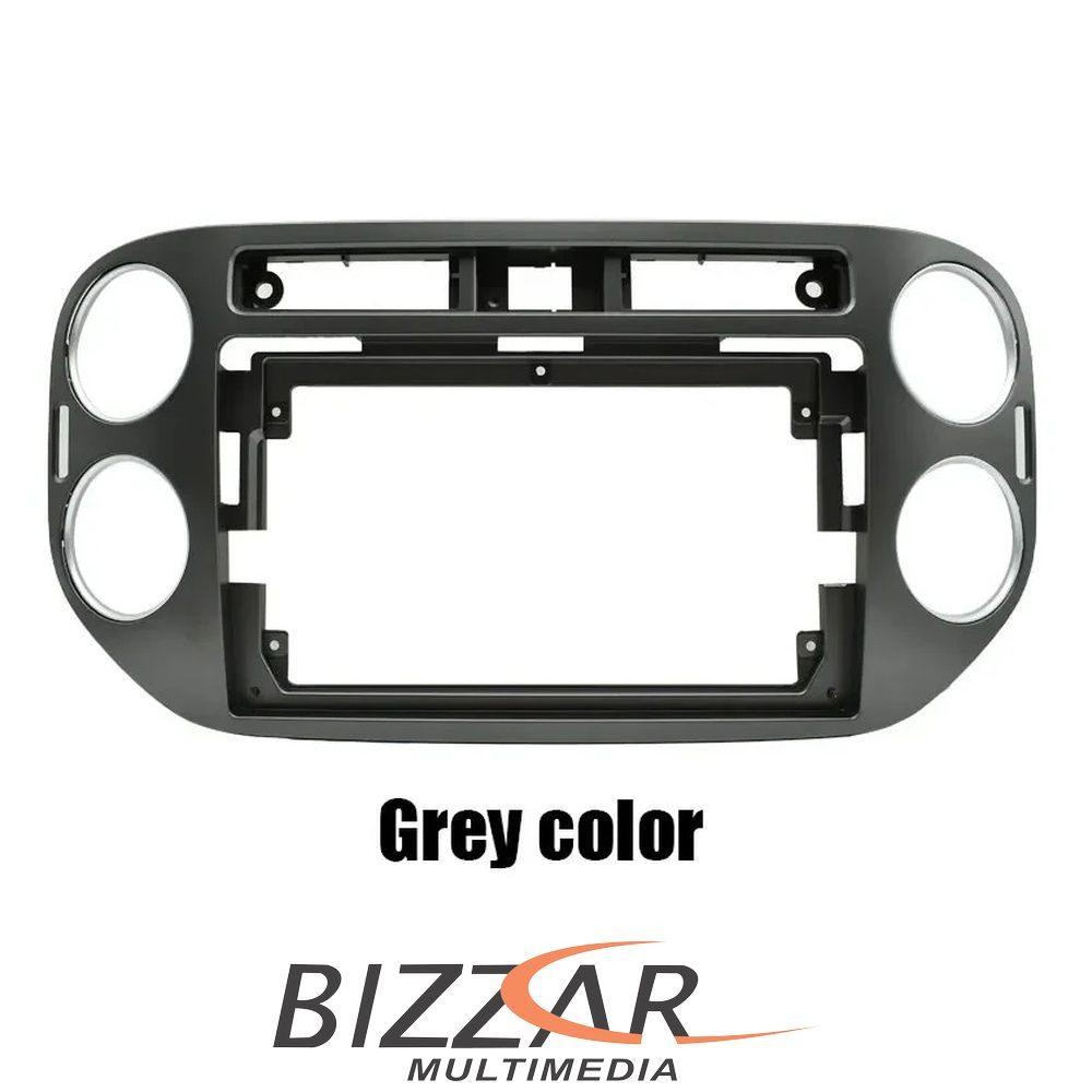 Πρόσοψη, Καλωδίωση & CANbus Box Για VW Tiguan Για Tablet 9" (Grey)