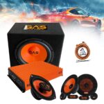 GAS-4CHPACK11 Πλήρες ηχοσύστημα Gas Audio και δώρο kit καλωδίωσης