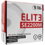 Ηχείο αυτοκινήτου (midrange) 8" 500W 4 ohms Bass Habit SPL Elite 2 SE2200M ΤΙΜΗ ΤΕΜΑΧΙΟΥ - Image 7