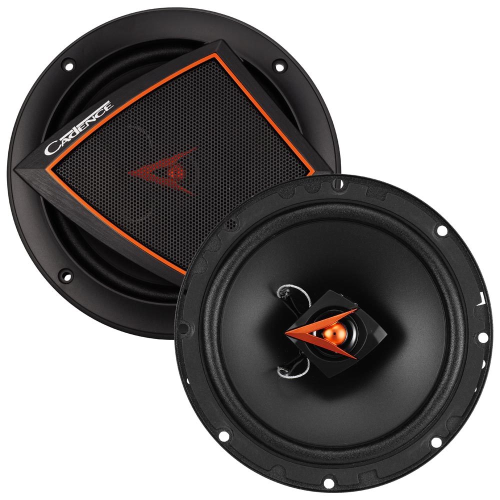 Cadence IQ652 2-Way Coaxial Car Audio Speakers | 50W RMS, 125W Peak Power