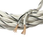 Καλώδια ηχείων (twinned) 2x1,00mm² 100% OFC 1 meter  Auto-Connect 720SCTWH210L2 White