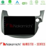 Nakamichi NAM5710 Series 8Core Android13 4+64GB Honda Jazz (Fit) 2009-2013 RHD Navigation Multimedia Tablet 10"