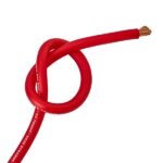 PC21CCAR Pure  30% OFC 70% Alu 21.6mm² Power Wire Auto Connect, red