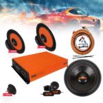 GAS-4CHPACK12SPL Πλήρες δυνατό ηχοσύστημα Gas Audio και δώρο kit καλωδίωσης