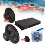 GAS-4CHPACK13SPL Πλήρες δυνατό ηχοσύστημα Gas Audio και δώρο kit καλωδίωσης