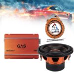 GAS-1CHPACK6 Πλήρες ηχοσύστημα μπάσου 10” Gas Audio και δώρο kit καλωδίωσης