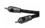 RCA Y Adaptor slim signal cable twisted technology 1F-2M, 2x0.3m Necom SI-E2Y ΖΕΥΓΟΣ - Image 2