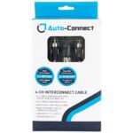 Twisted RCA Cable High Quality 4channel, 5.5m Auto-Connect 720RCAL3554 - Image 2